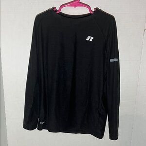 Russell Athletic Black Long Sleeve Tee